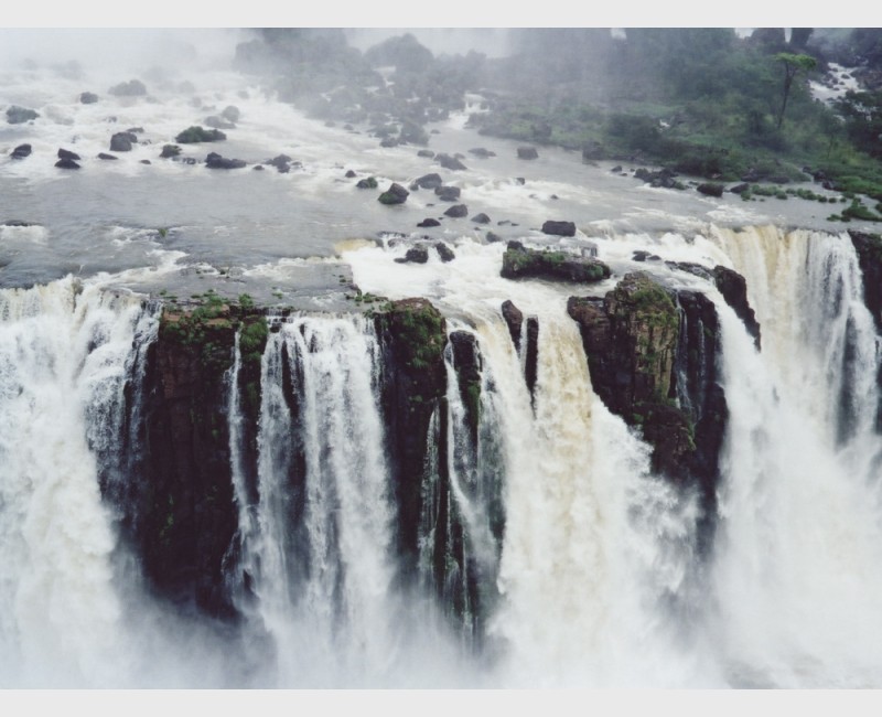 Falls at Iguaçu - I - Brazil, 1996